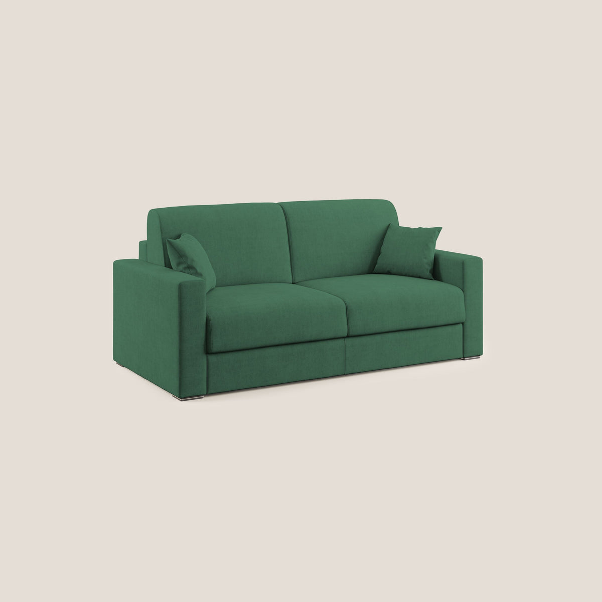 Best Divano letto matrimoniale in tessuto impermeabile T02 verde - divitt.sbs