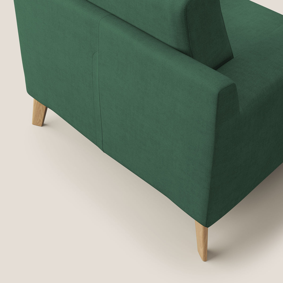 Danish poltroncina in tessuto morbido impermeabile T02 verde - divitt.sbs