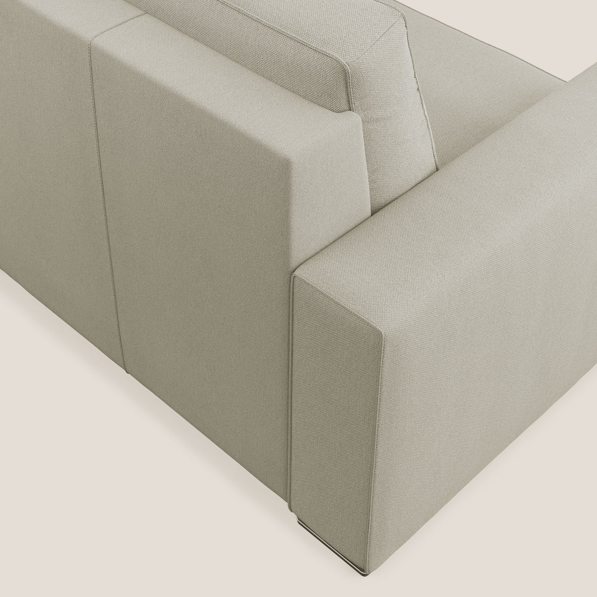 Dream poltrona letto in tessuto smacchiabile T05 panna - divitt.sbs