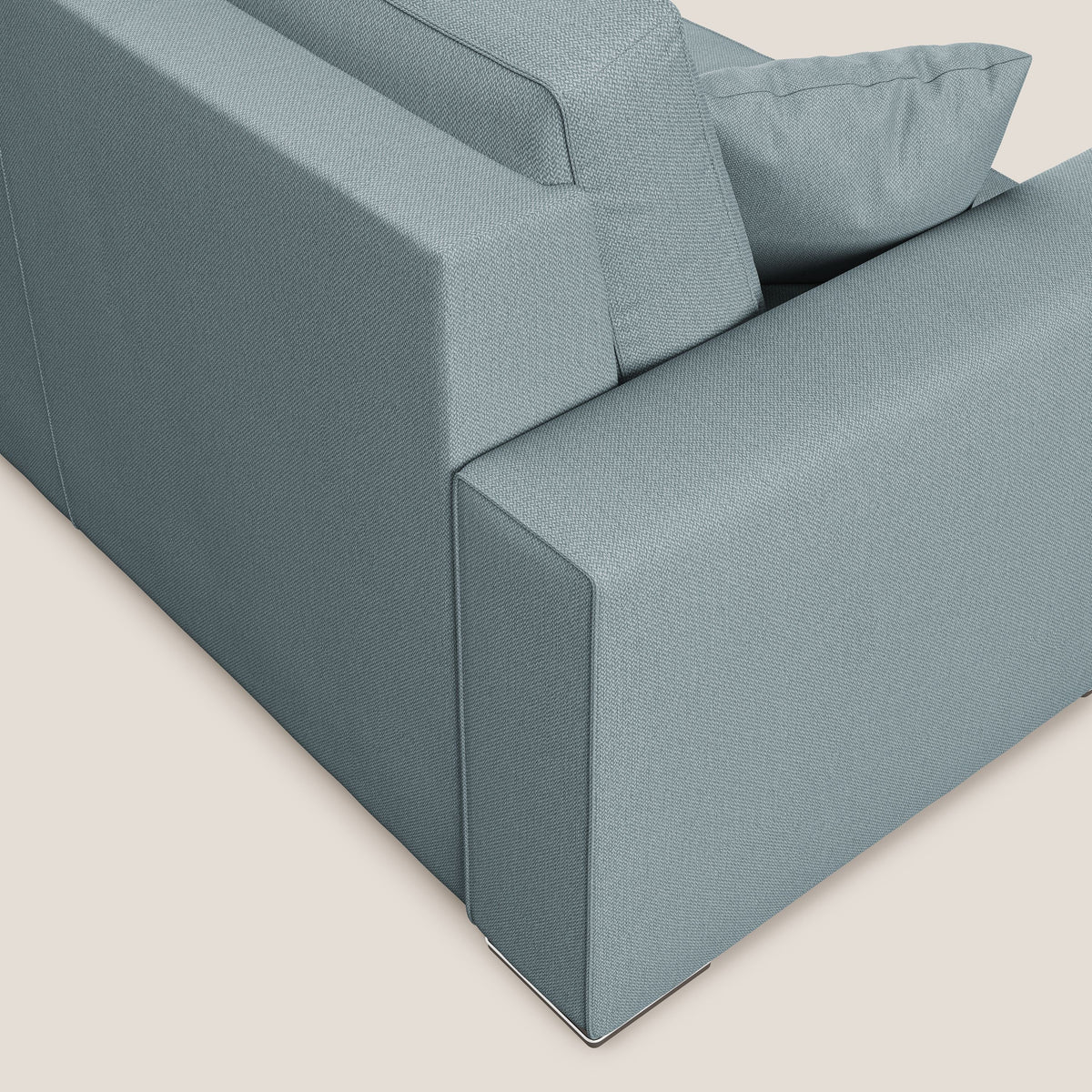 Dream Divano letto moderno dai morbidi cuscini in tessuto smacchiabile T05 carta da zucchero - divitt.sbs