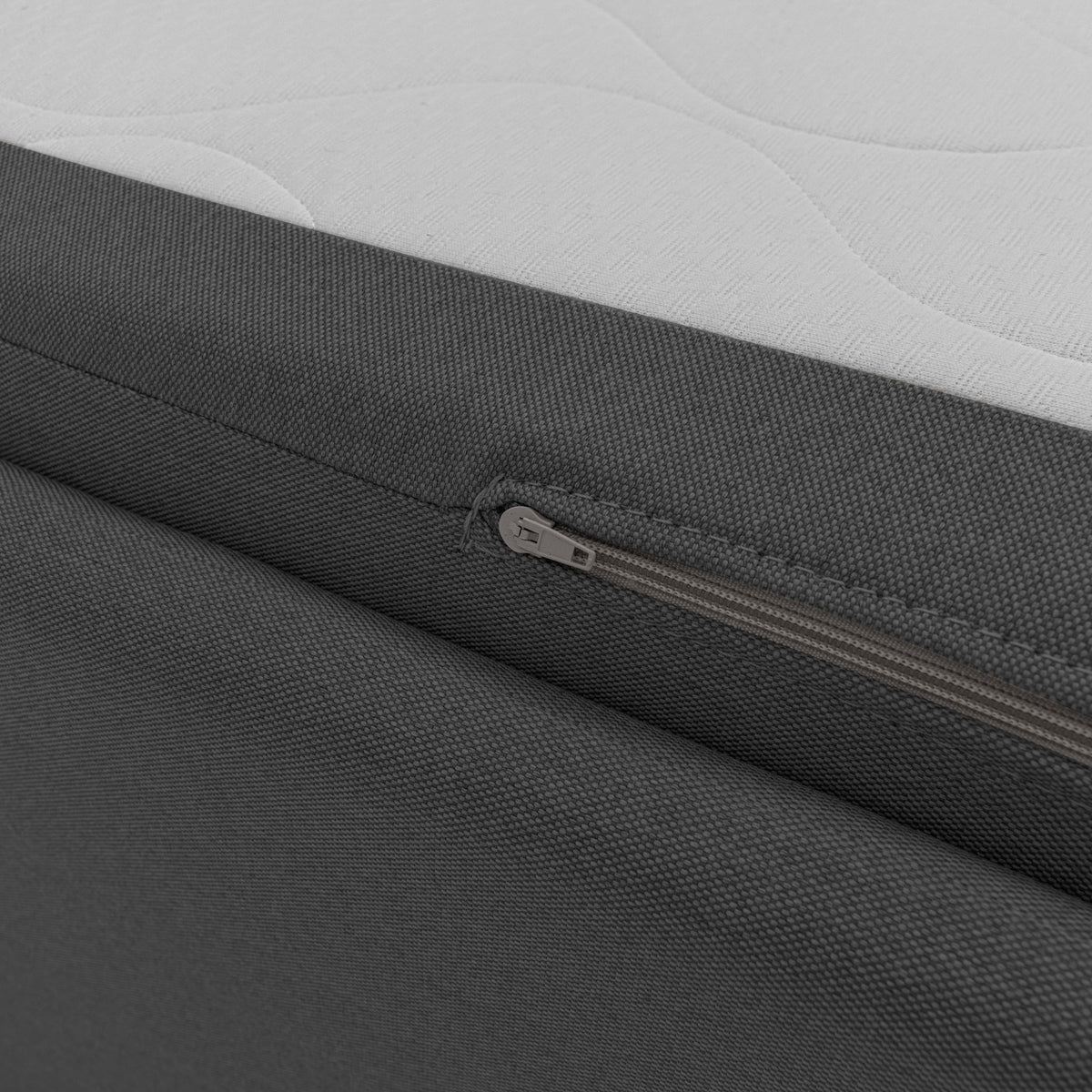 Nolo Divano duplex con doppio letto in tessuto simil cotone impermeabile T13 antracite - divitt.sbs