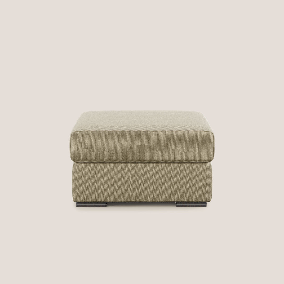 Sun pouf apribile contenitore in tessuto smacchiabile ad acqua T05 cammello - divitt.sbs