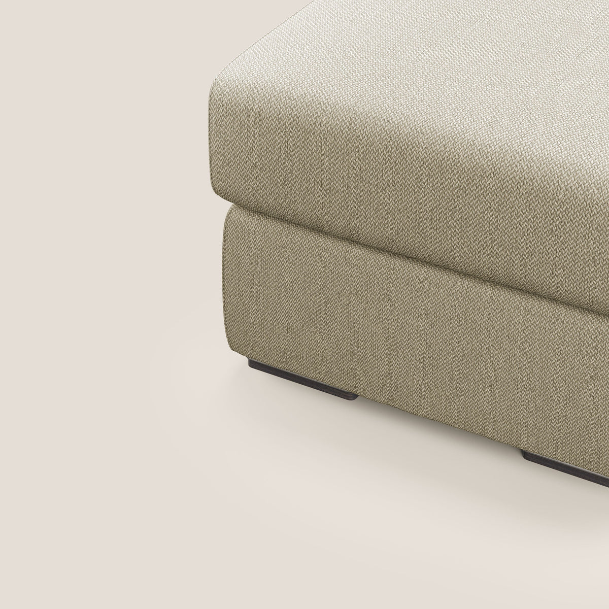 Sun pouf apribile contenitore in tessuto smacchiabile ad acqua T05 cammello - divitt.sbs
