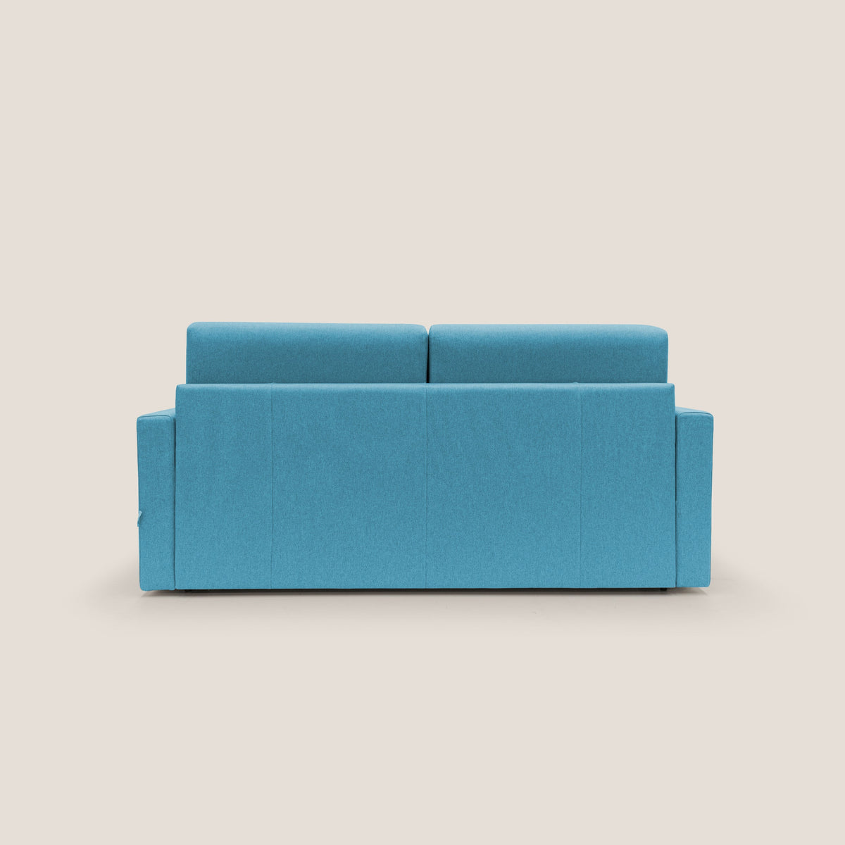 Chris Divano letto matrimoniale in tessuto impermeabile T13 azzurro - divitt.sbs