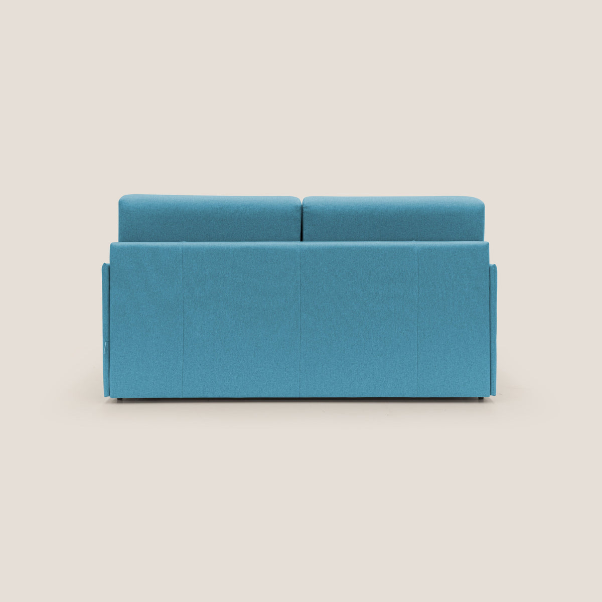 Evans Divano letto matrimoniale in tessuto impermeabile T13 azzurro - divitt.sbs