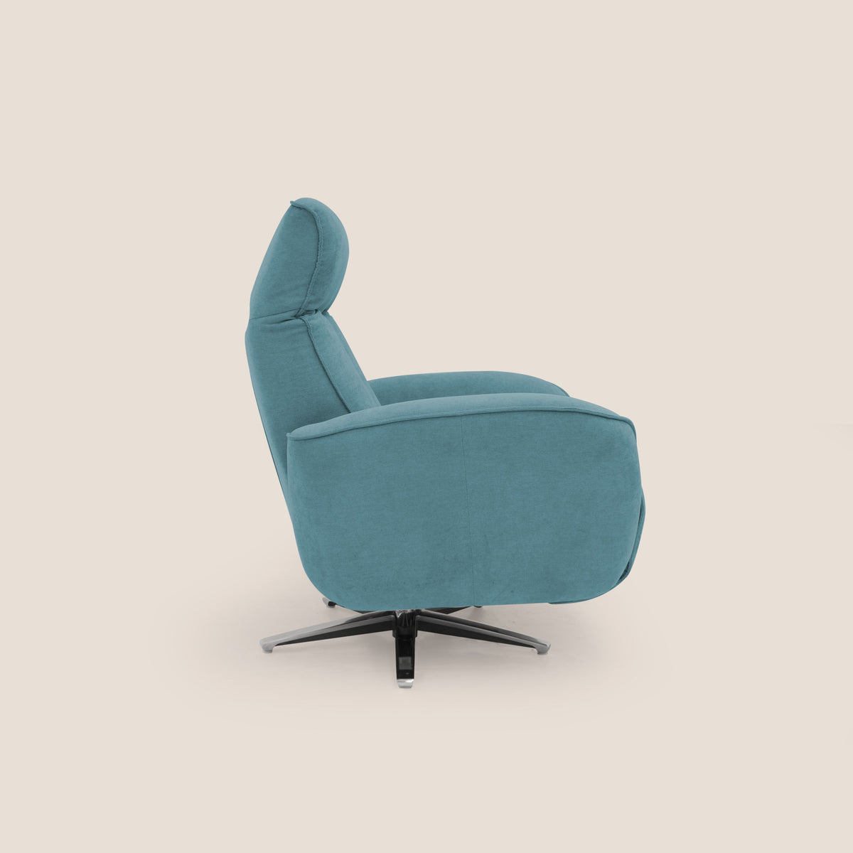 EVA Poltroncina RELAX in morbido tessuto impermeabile T02 azzurro - divitt.sbs