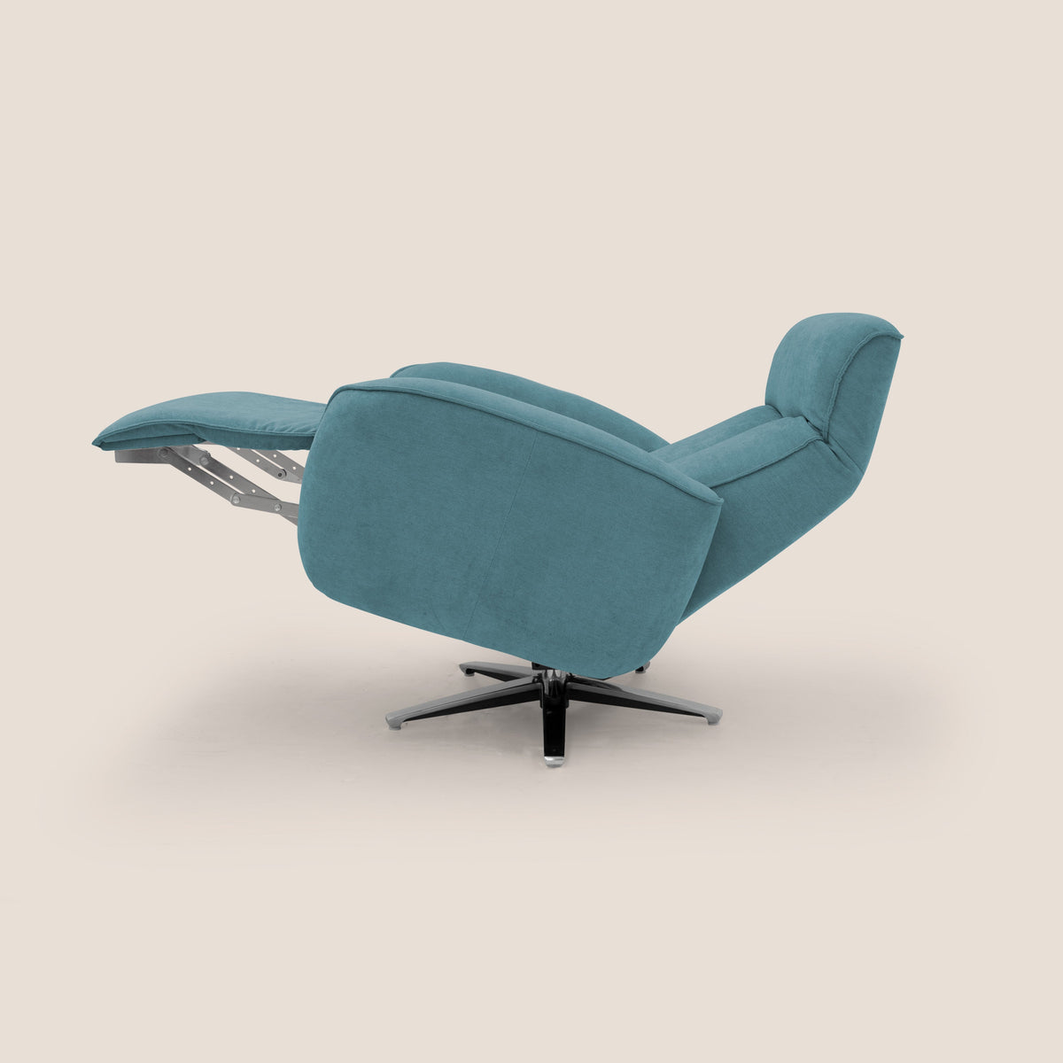 EVA Poltroncina RELAX in morbido tessuto impermeabile T02 azzurro - divitt.sbs