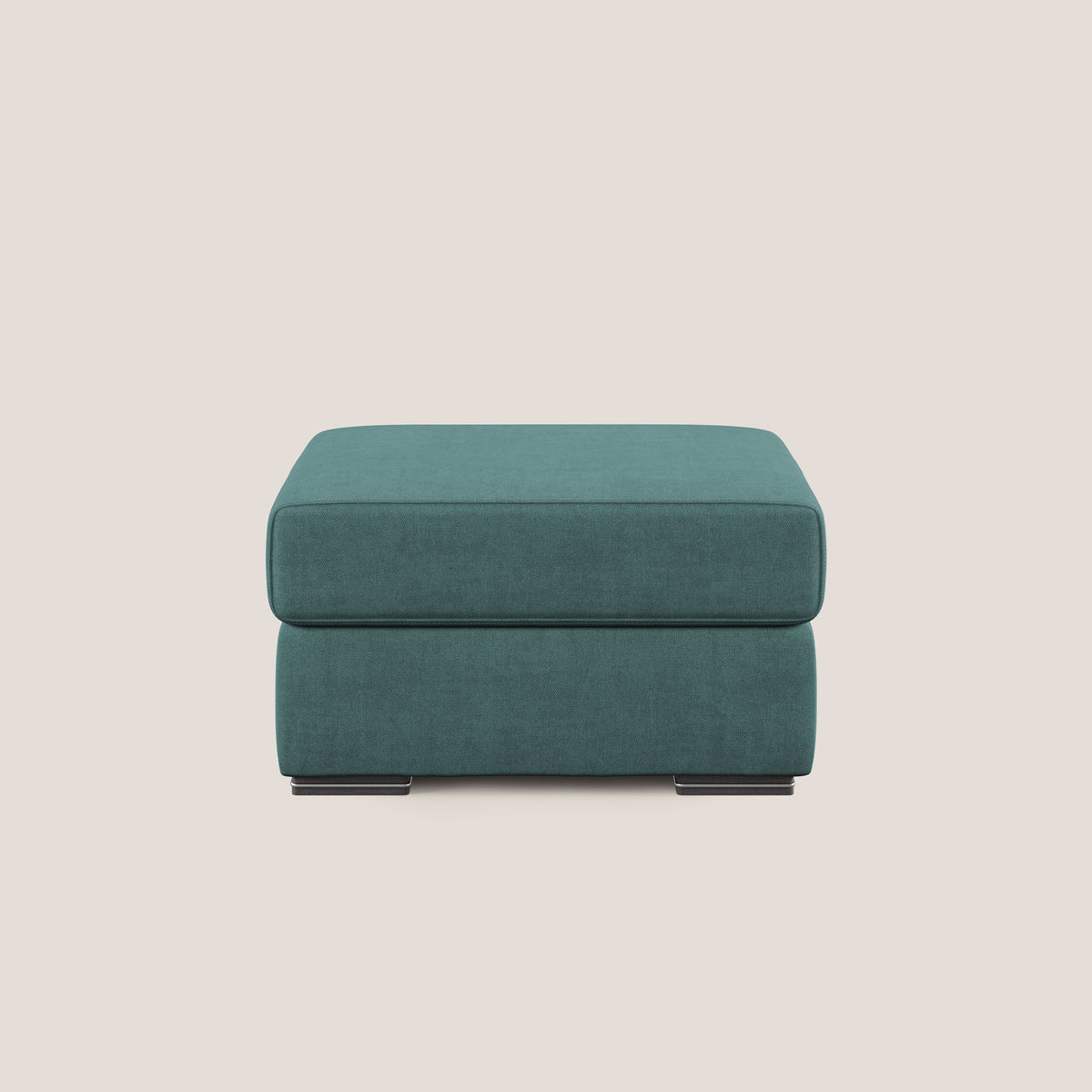 Sun pouf apribile contenitore in tessuto impermeabile T02 petrolio - divitt.sbs