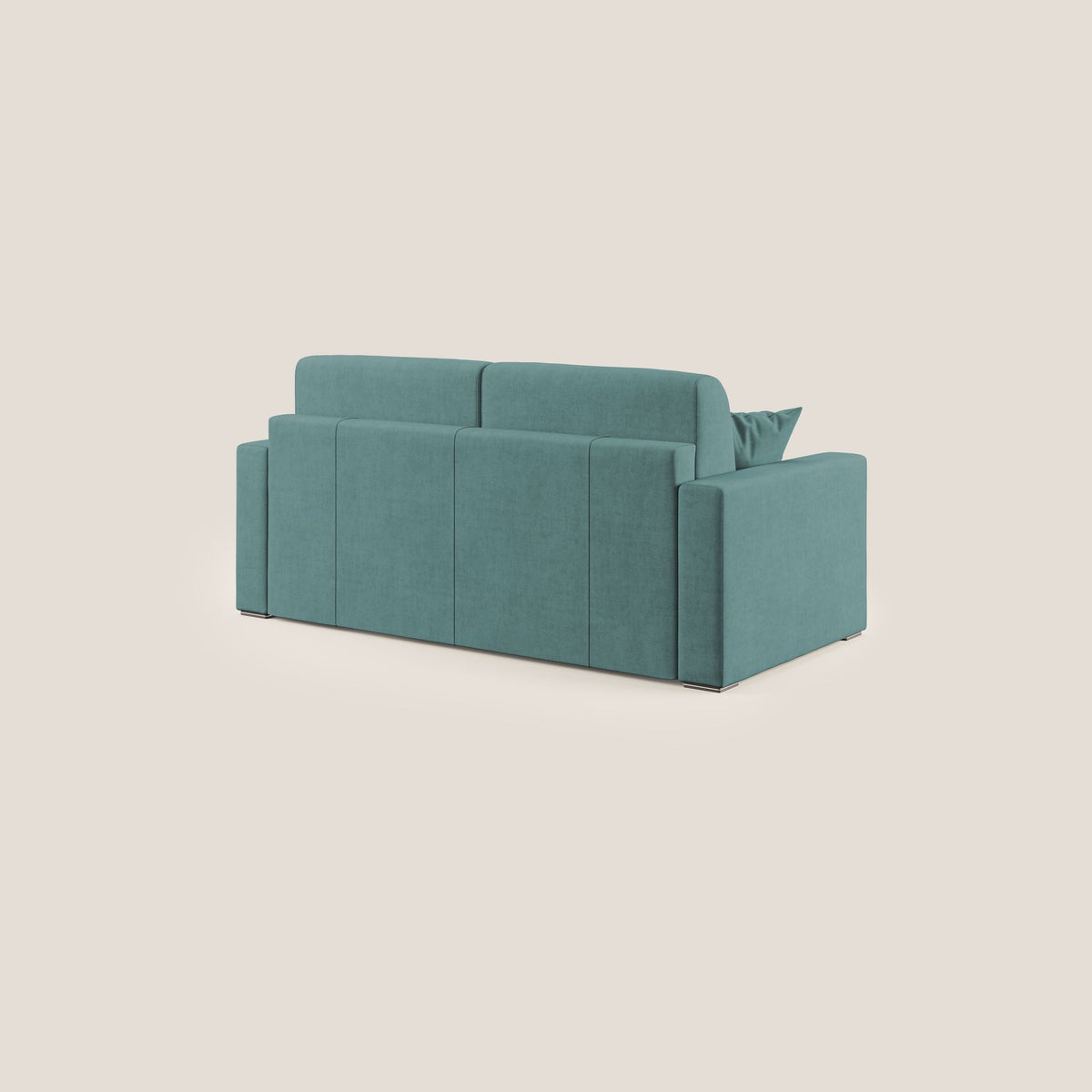 Best Divano letto matrimoniale in tessuto impermeabile T02 petrolio - divitt.sbs