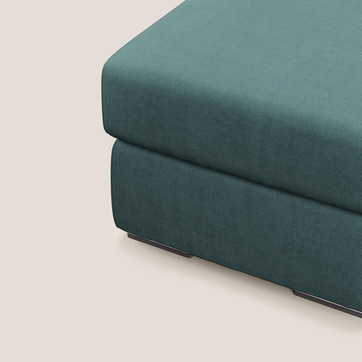 Sun pouf apribile contenitore in tessuto impermeabile T02 petrolio - divitt.sbs