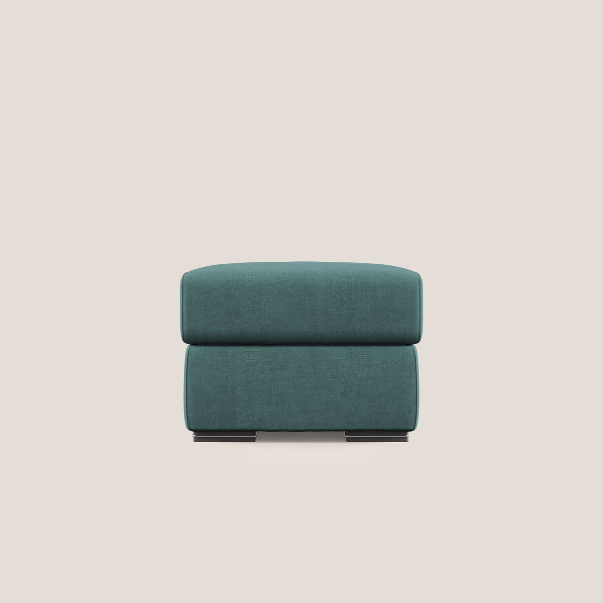 Sun pouf apribile contenitore in tessuto impermeabile T02 petrolio - divitt.sbs