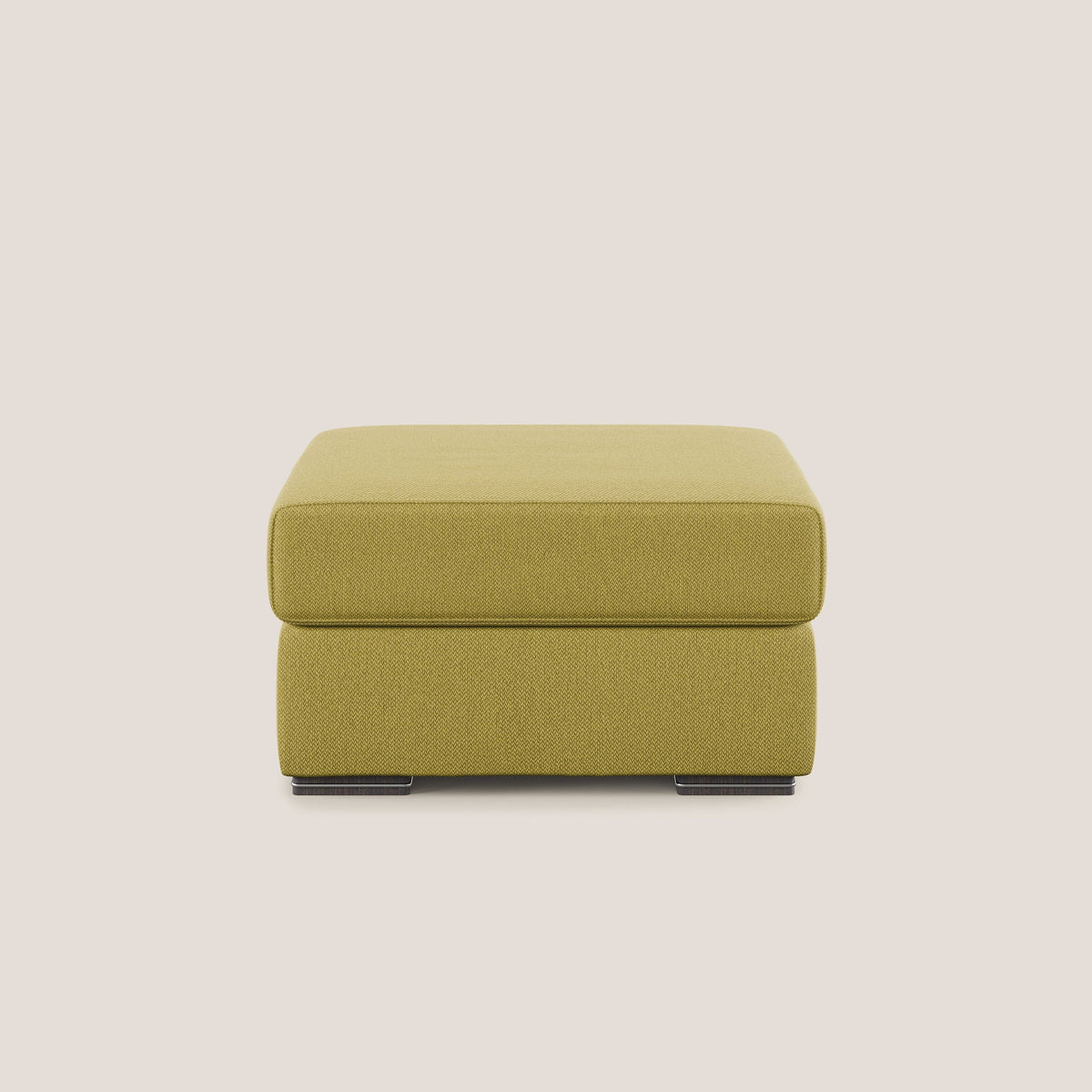Sun pouf apribile contenitore in tessuto smacchiabile ad acqua T05 giallo - divitt.sbs