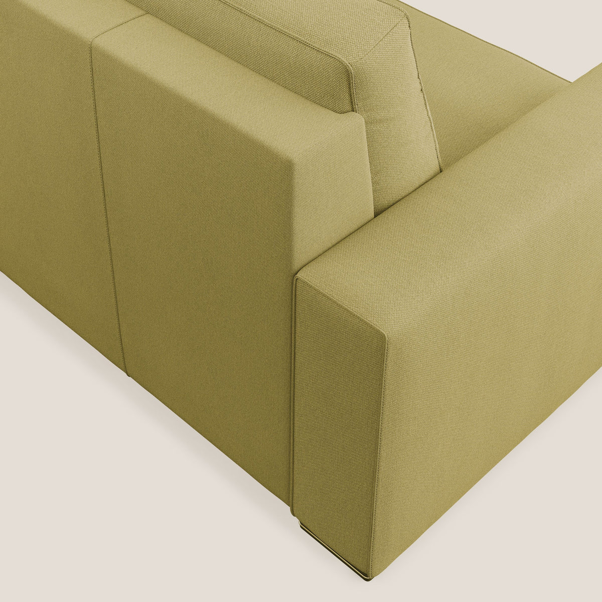 Dream poltrona letto in tessuto smacchiabile T05 giallo - divitt.sbs