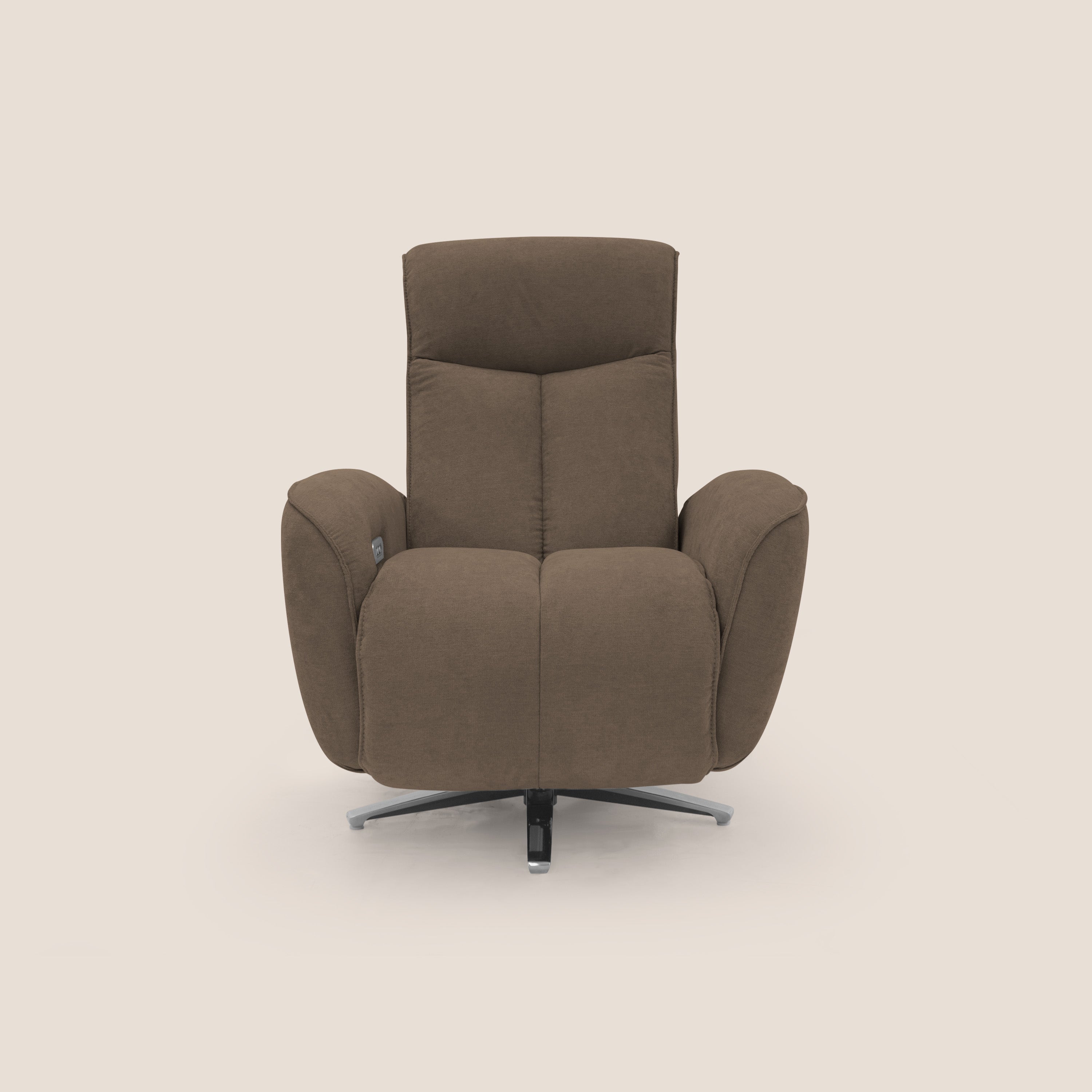 EVA Poltroncina RELAX in morbido tessuto impermeabile T02 marrone - divitt.sbs