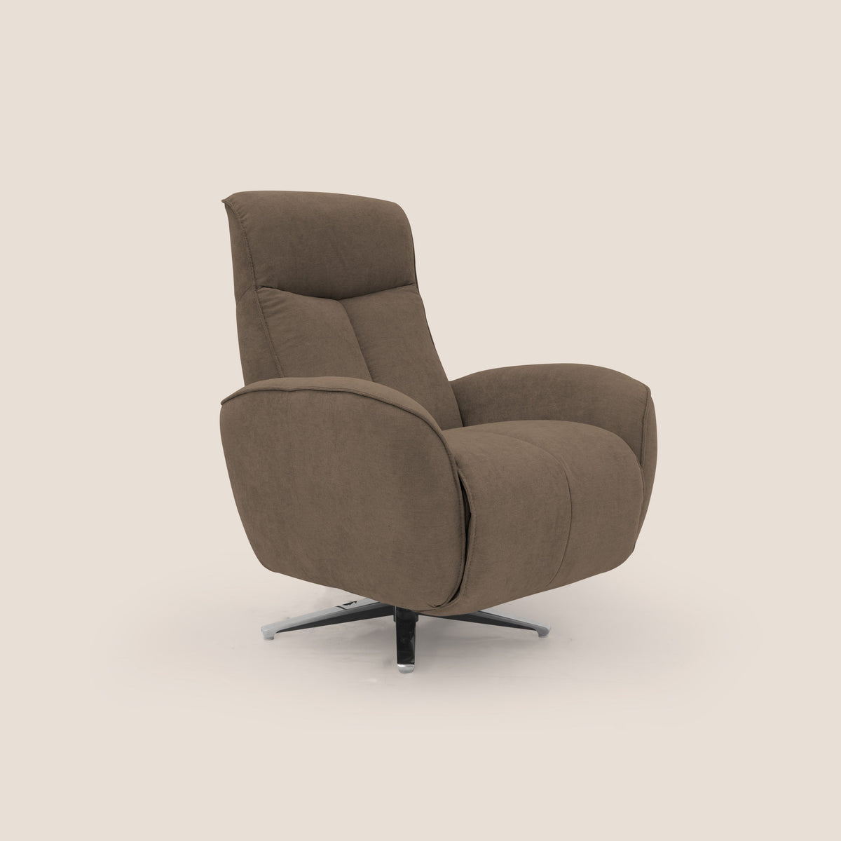EVA Poltroncina RELAX in morbido tessuto impermeabile T02 marrone - divitt.sbs