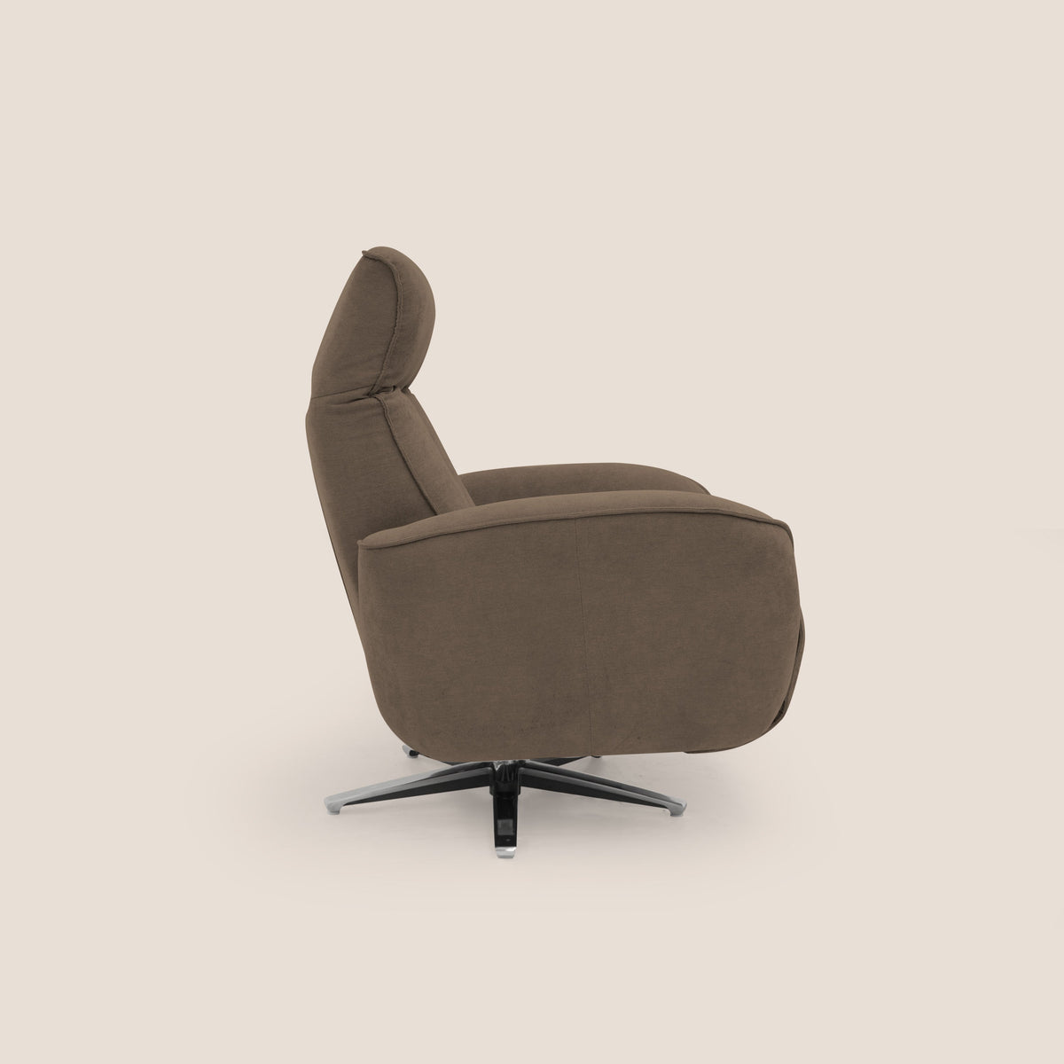 EVA Poltroncina RELAX in morbido tessuto impermeabile T02 marrone - divitt.sbs