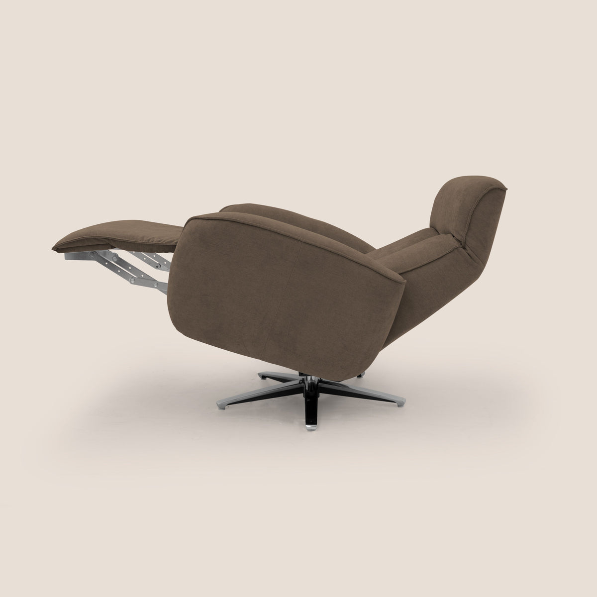 EVA Poltroncina RELAX in morbido tessuto impermeabile T02 marrone - divitt.sbs