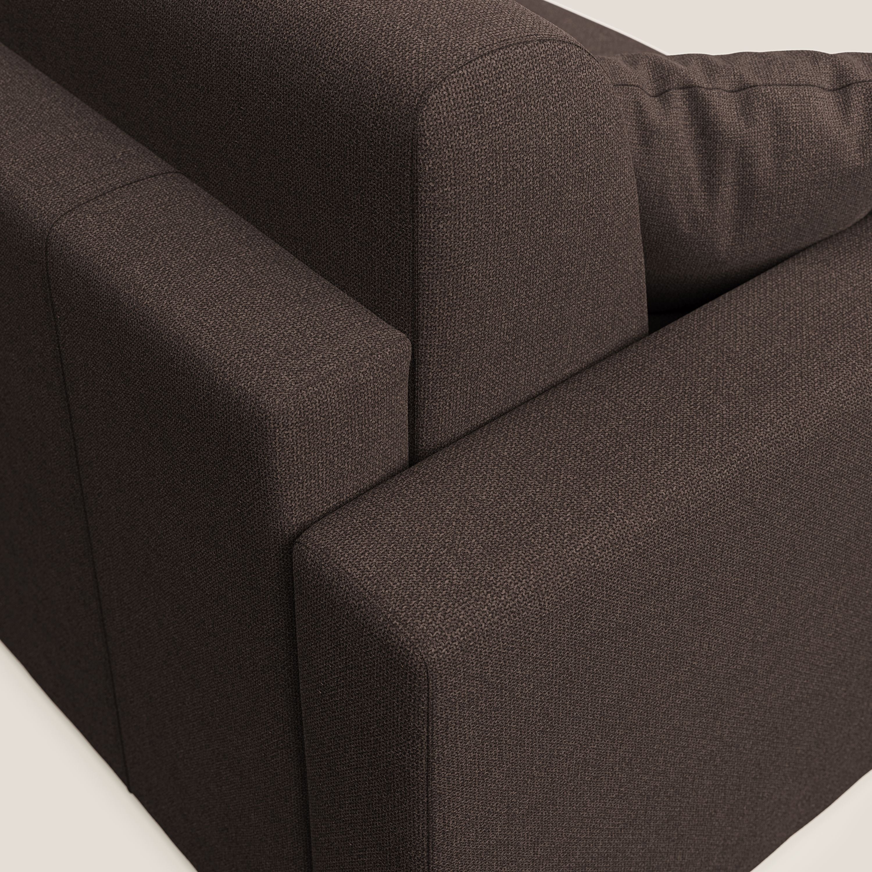 Best Divano letto matrimoniale in tessuto smacchiabile QuickClean T08 marrone - divitt.sbs