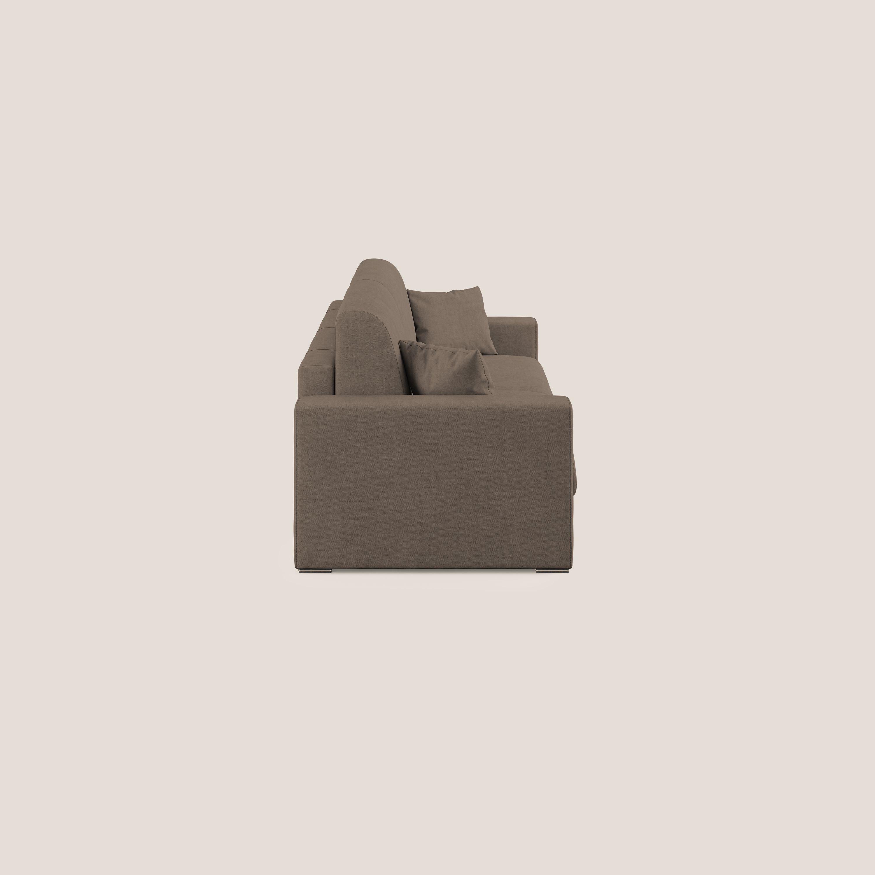 Best Divano letto matrimoniale in tessuto impermeabile T02 marrone - divitt.sbs