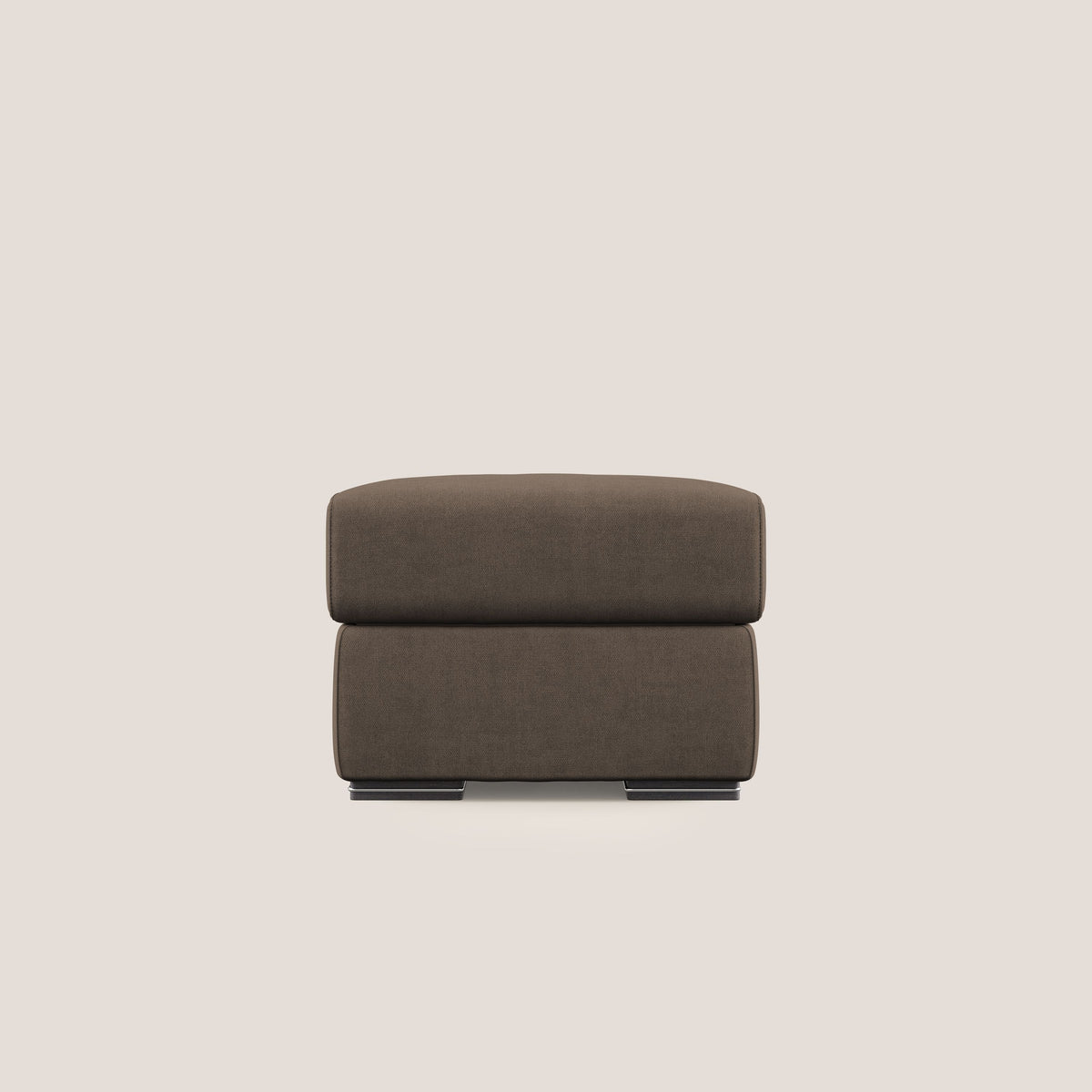 Sun pouf apribile contenitore in tessuto impermeabile T02 marrone - divitt.sbs