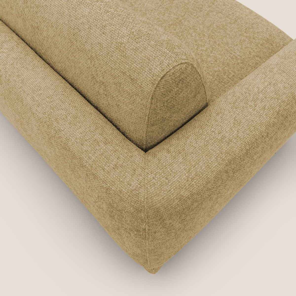 Happy Divano letto matrimoniale con materasso h18 cm in tessuto impermeabile T10 giallo - divitt.sbs