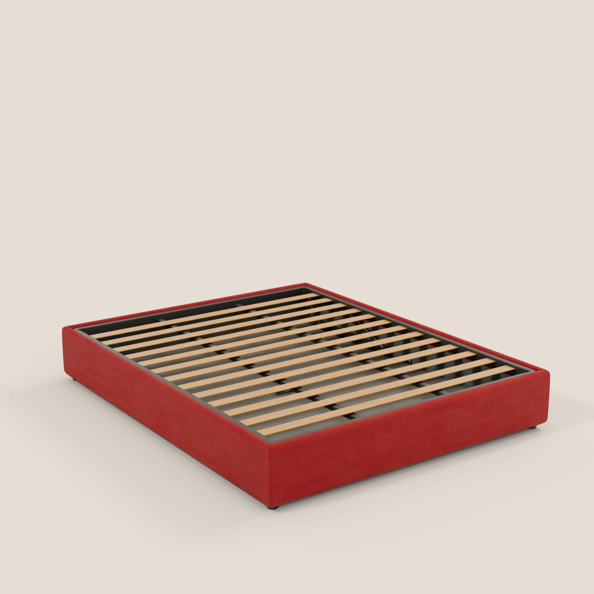 Ina sommier con ampio contenitore in microfibra smacchiabile ed impermeabile T11 - divitt.sbs