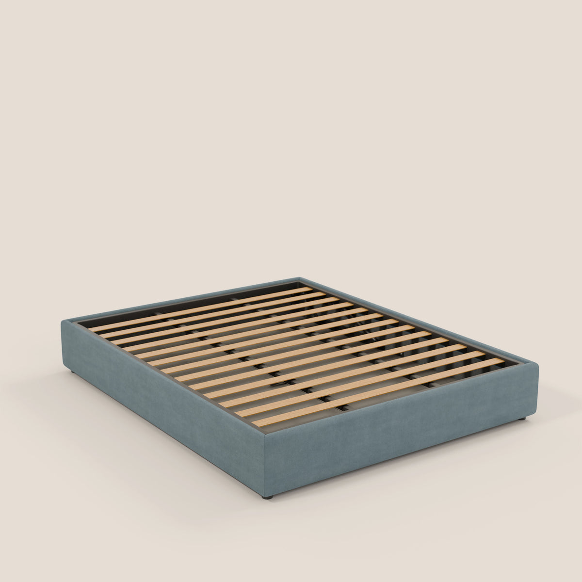 Ina sommier con ampio contenitore in microfibra smacchiabile ed impermeabile T11 - divitt.sbs