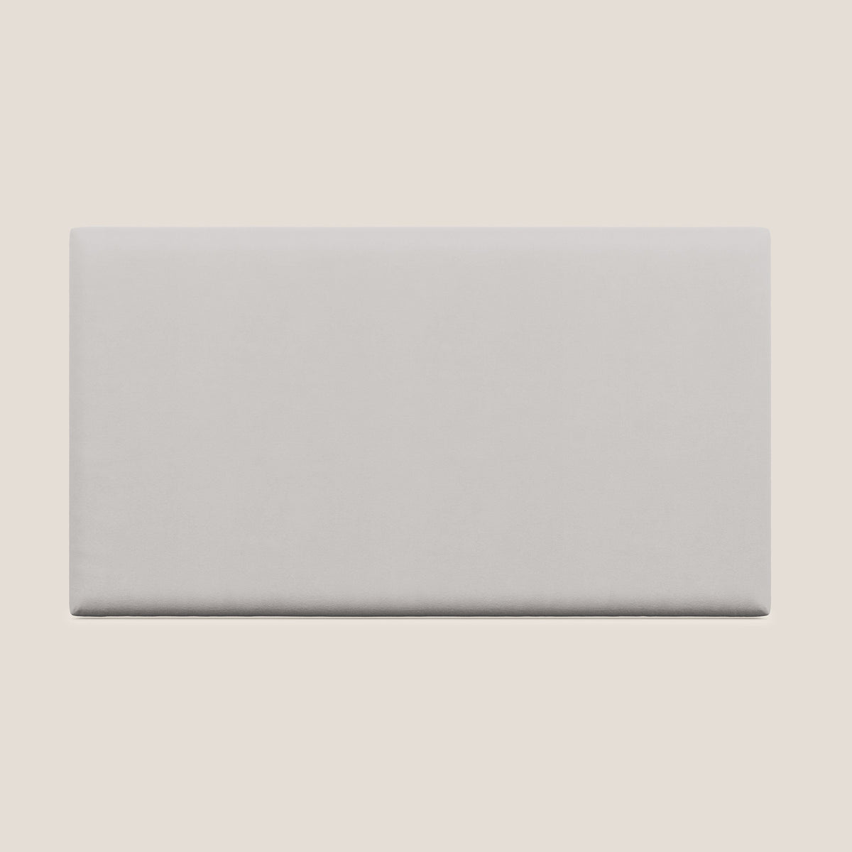 Testata pannello a muro media di varie dimensioni in microfibra smacchiabile T11 grigio chiaro - divitt.sbs