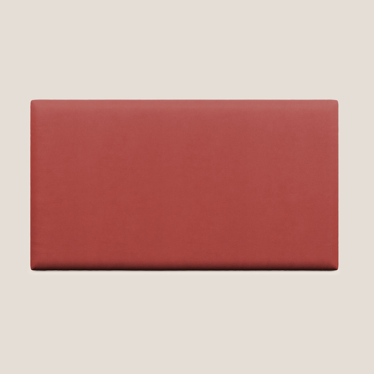 Testata pannello a muro piccola di varie dimensioni in microfibra smacchiabile T11 rosso - divitt.sbs