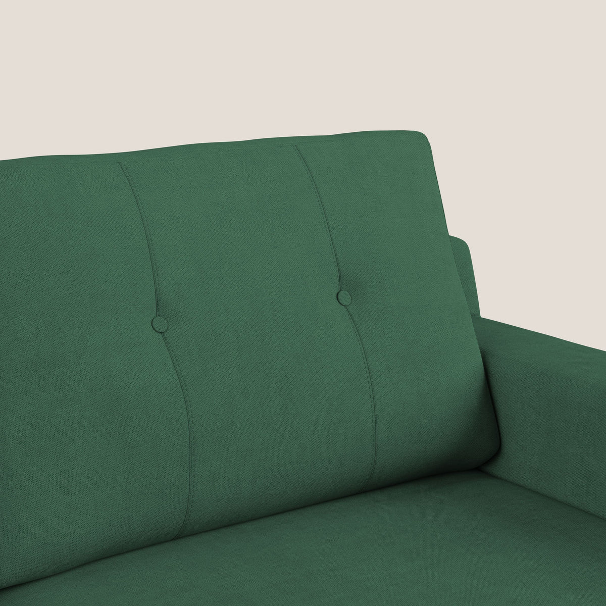 Danish divano angolare REVERSIBILE in tessuto morbido impermeabile T02 verde - divitt.sbs
