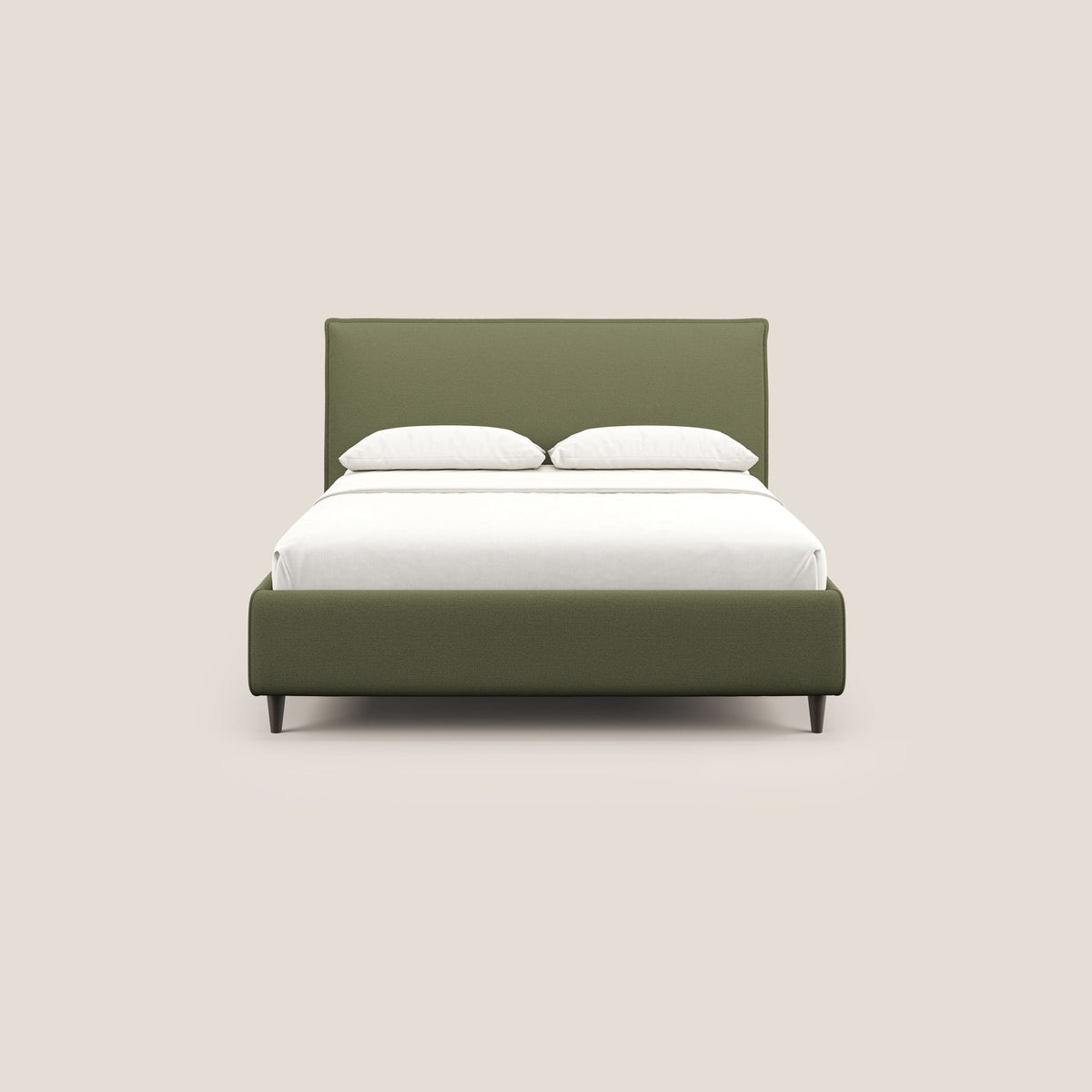Hunter letto imbottito contenitore sfoderabile in tessuto impermeabile fiammato T19 verde - divitt.sbs