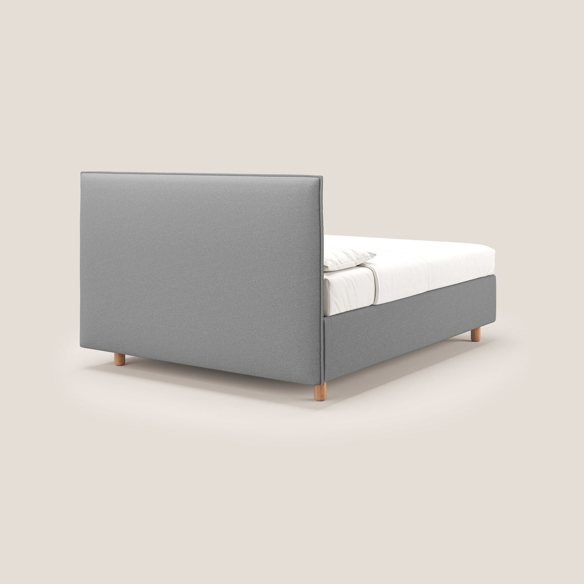 Lothar letto contenitore maxi dalle dimensioni contenute in tessuto impermeabile T13 grigio - divitt.sbs
