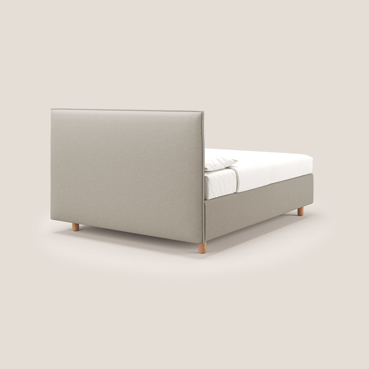Lothar letto contenitore maxi dalle dimensioni contenute in tessuto impermeabile T13 panna - divitt.sbs