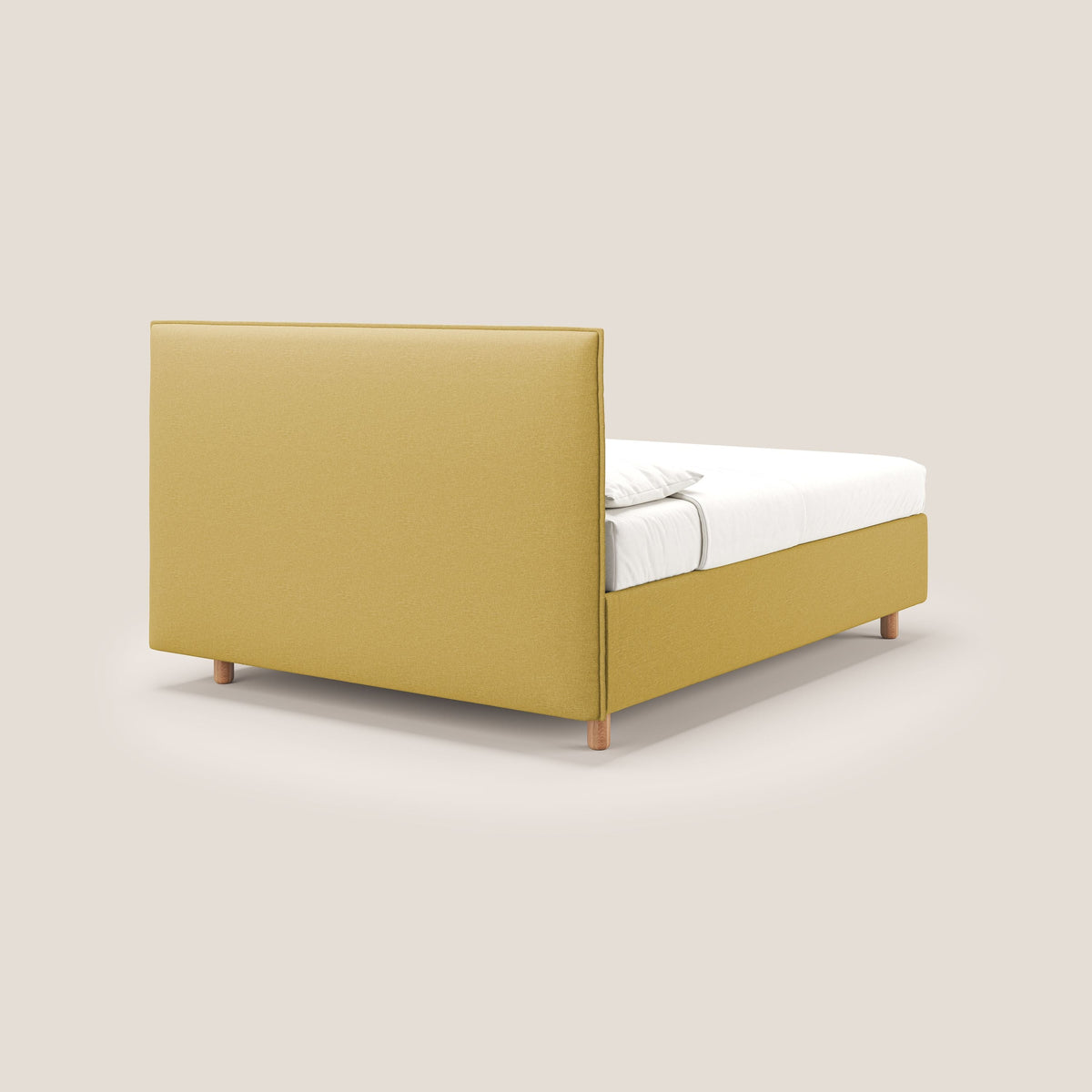 Lothar letto contenitore maxi dalle dimensioni contenute in tessuto impermeabile T13 giallo - divitt.sbs