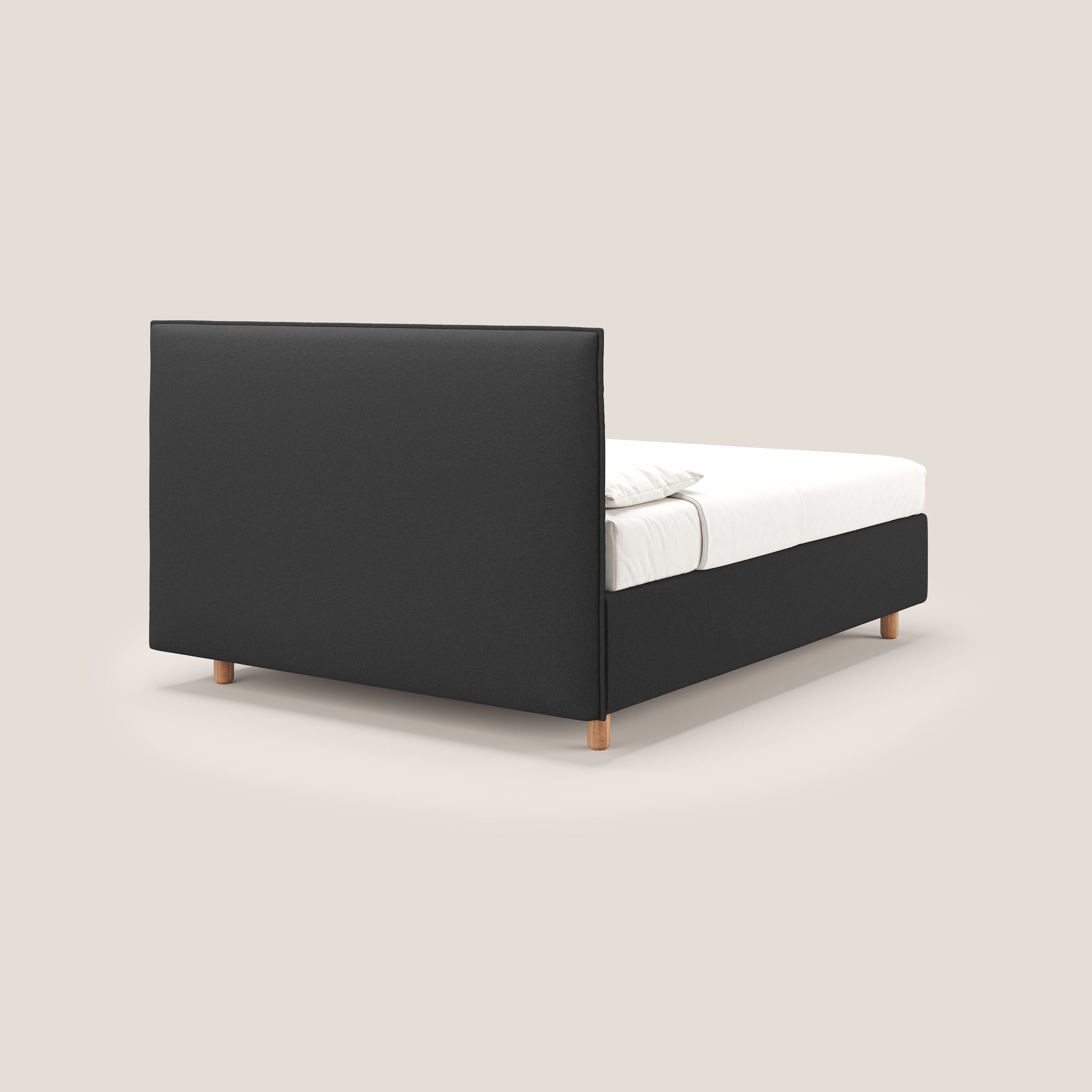 Lothar letto contenitore maxi dalle dimensioni contenute in tessuto impermeabile T13 antracite - divitt.sbs
