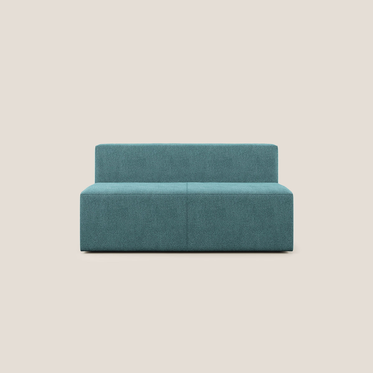 Nettuno modulo centrale maxi in morbido tessuto bouclè T07 azzurro - divitt.sbs