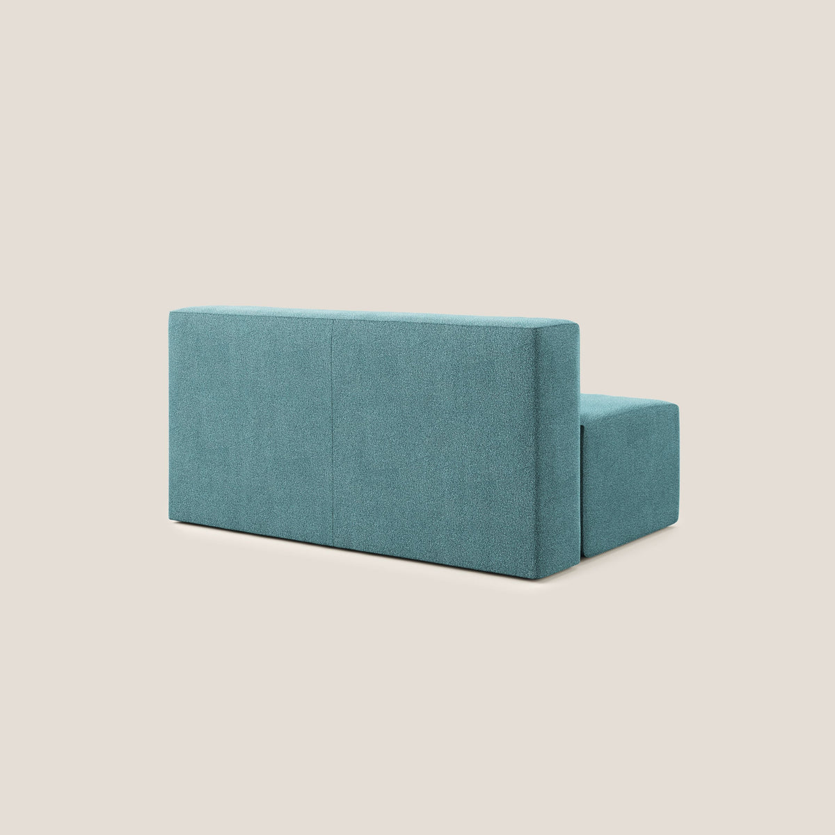 Nettuno modulo centrale maxi in morbido tessuto bouclè T07 azzurro - divitt.sbs