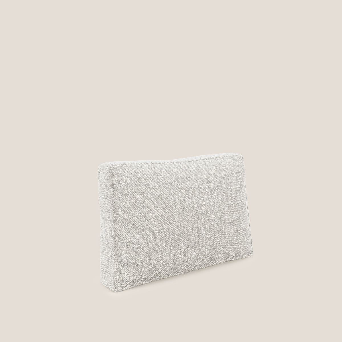 Nettuno cuscino schienale realizzato in tessuto bouclè impermeabile T07 bianco - divitt.sbs