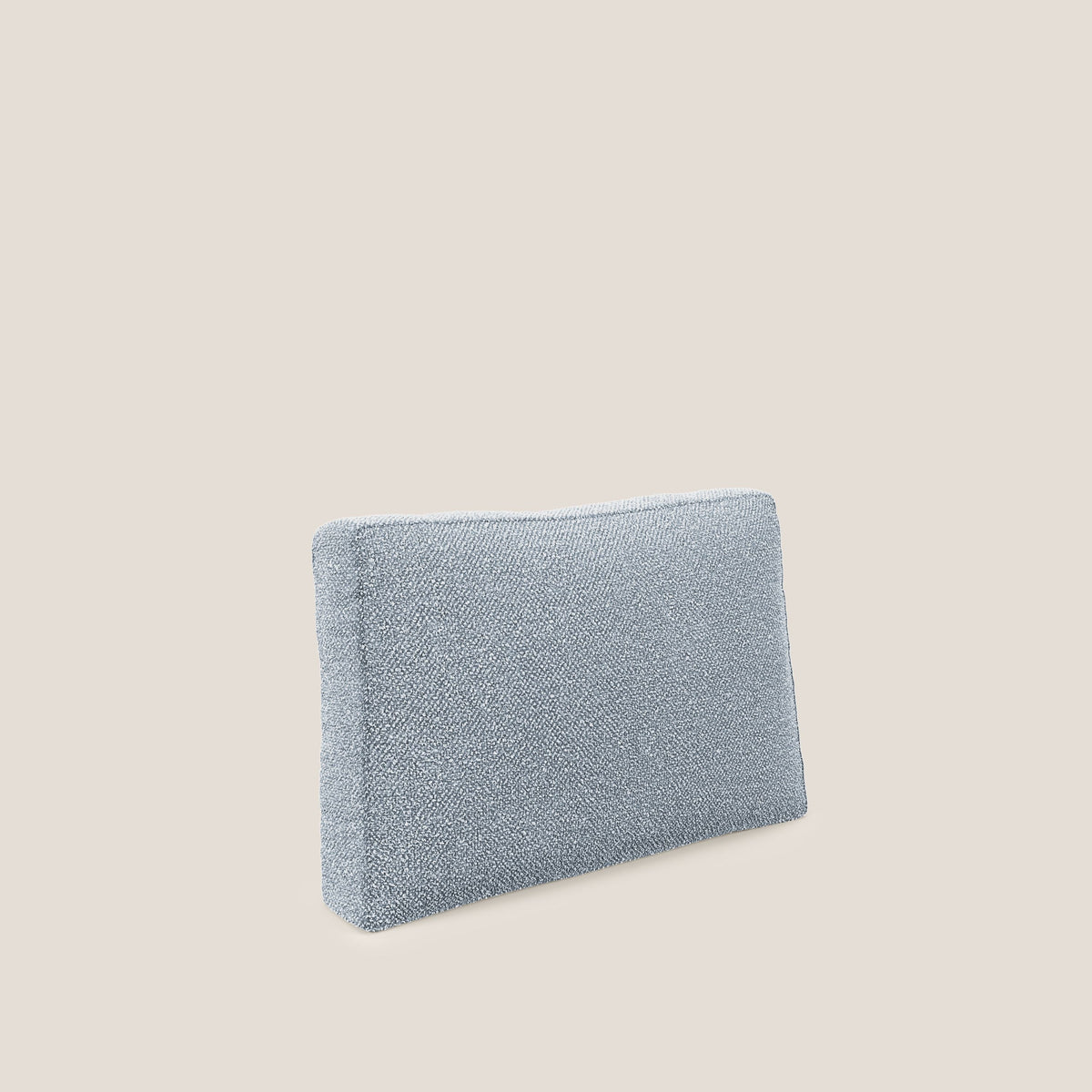Nettuno cuscino schienale realizzato in tessuto bouclè impermeabile T07 carta da zucchero - divitt.sbs