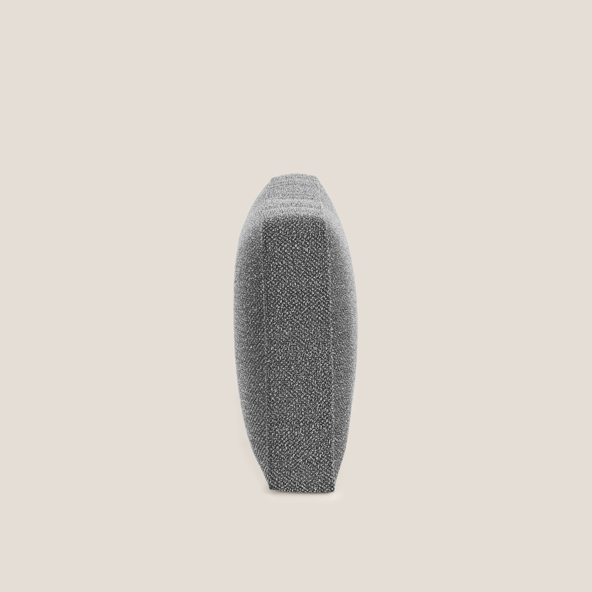 Nettuno cuscino schienale realizzato in tessuto bouclè impermeabile T07 antracite - divitt.sbs