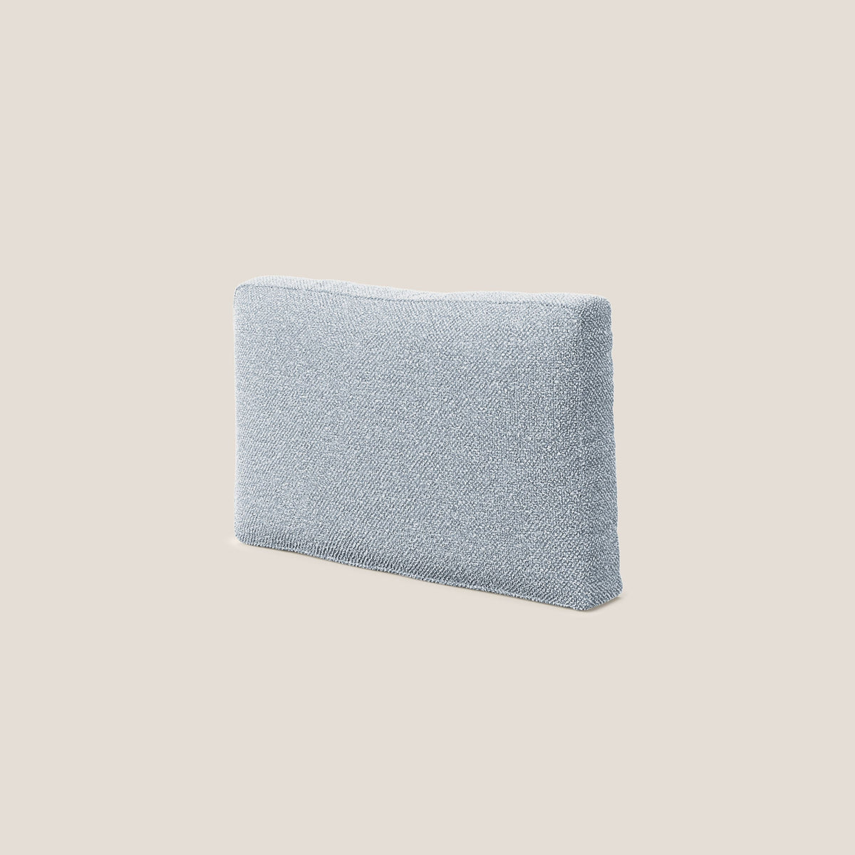 Nettuno cuscino schienale realizzato in tessuto bouclè impermeabile T07 carta da zucchero - divitt.sbs