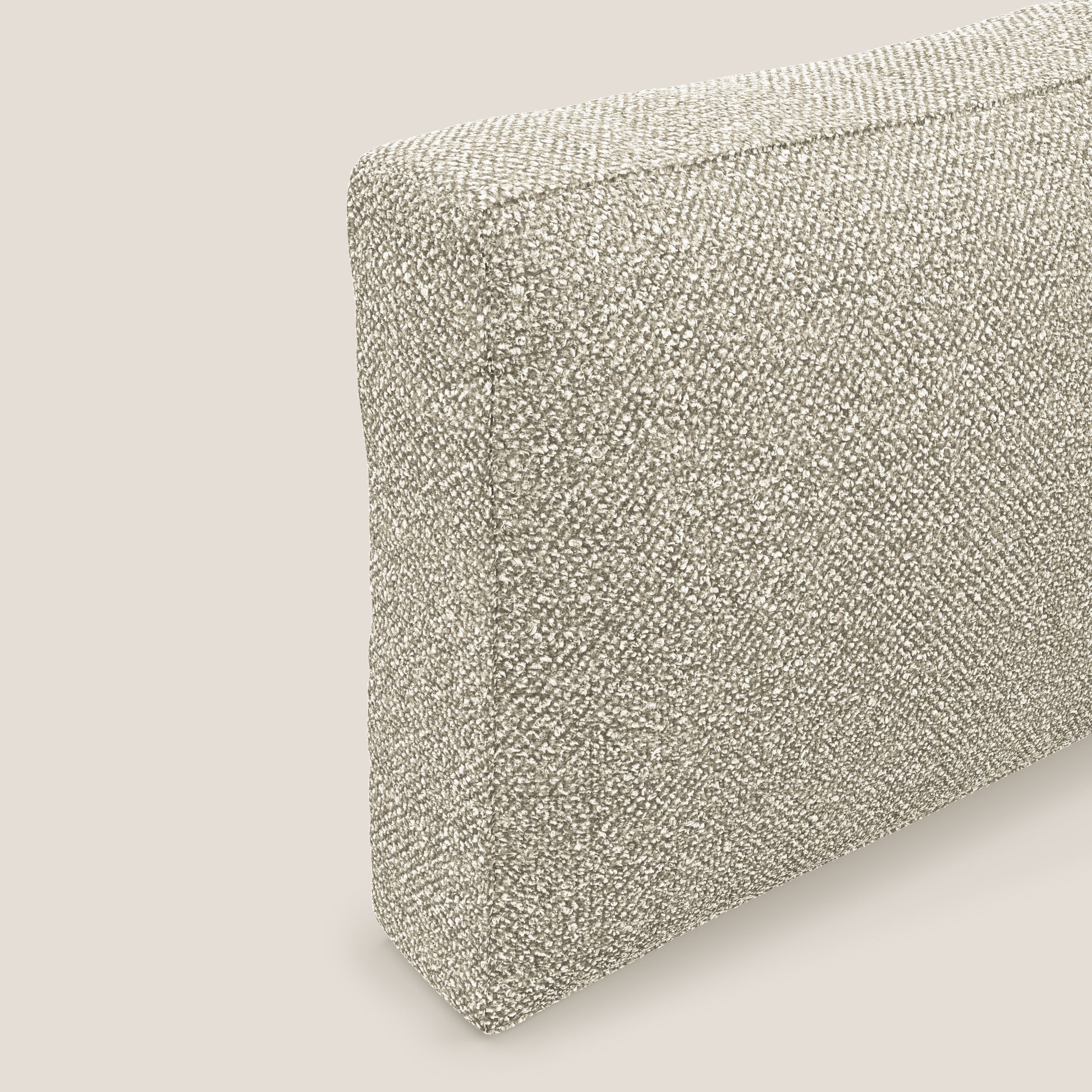 Nettuno cuscino schienale realizzato in tessuto bouclè impermeabile T07 beige - divitt.sbs