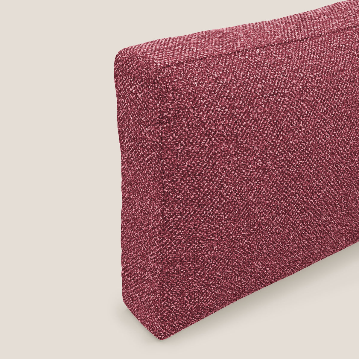 Nettuno cuscino schienale realizzato in tessuto bouclè impermeabile T07 rosso - divitt.sbs