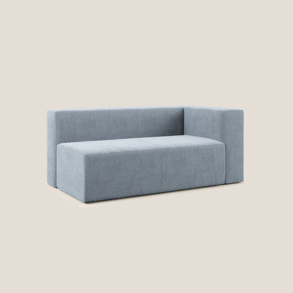 Nettuno modulo angolo/laterale maxi in morbido tessuto bouclè T07 carta da zucchero - divitt.sbs