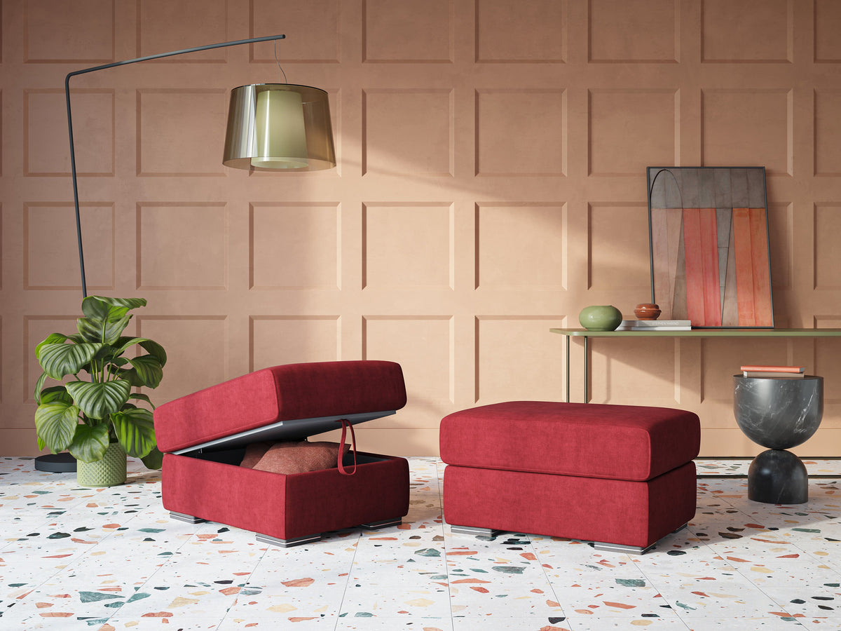 Sun pouf apribile contenitore in tessuto impermeabile T02 verde - divitt.sbs