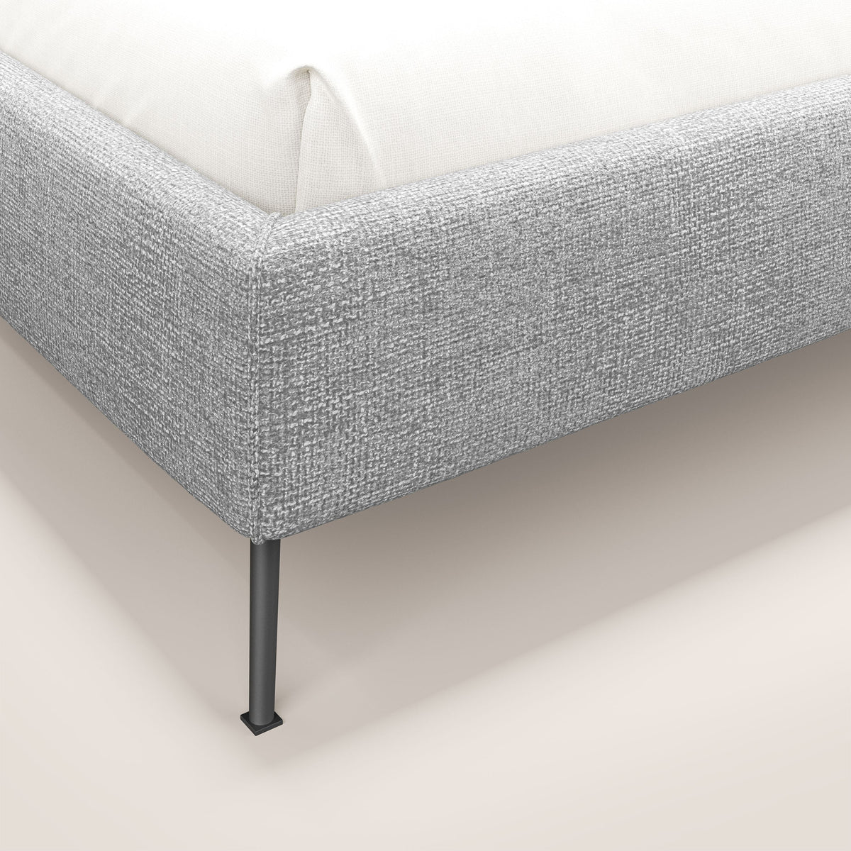 Steve sommier giroletto piedi alti in tessuto impermeabile T10 grigio chiaro - divitt.sbs