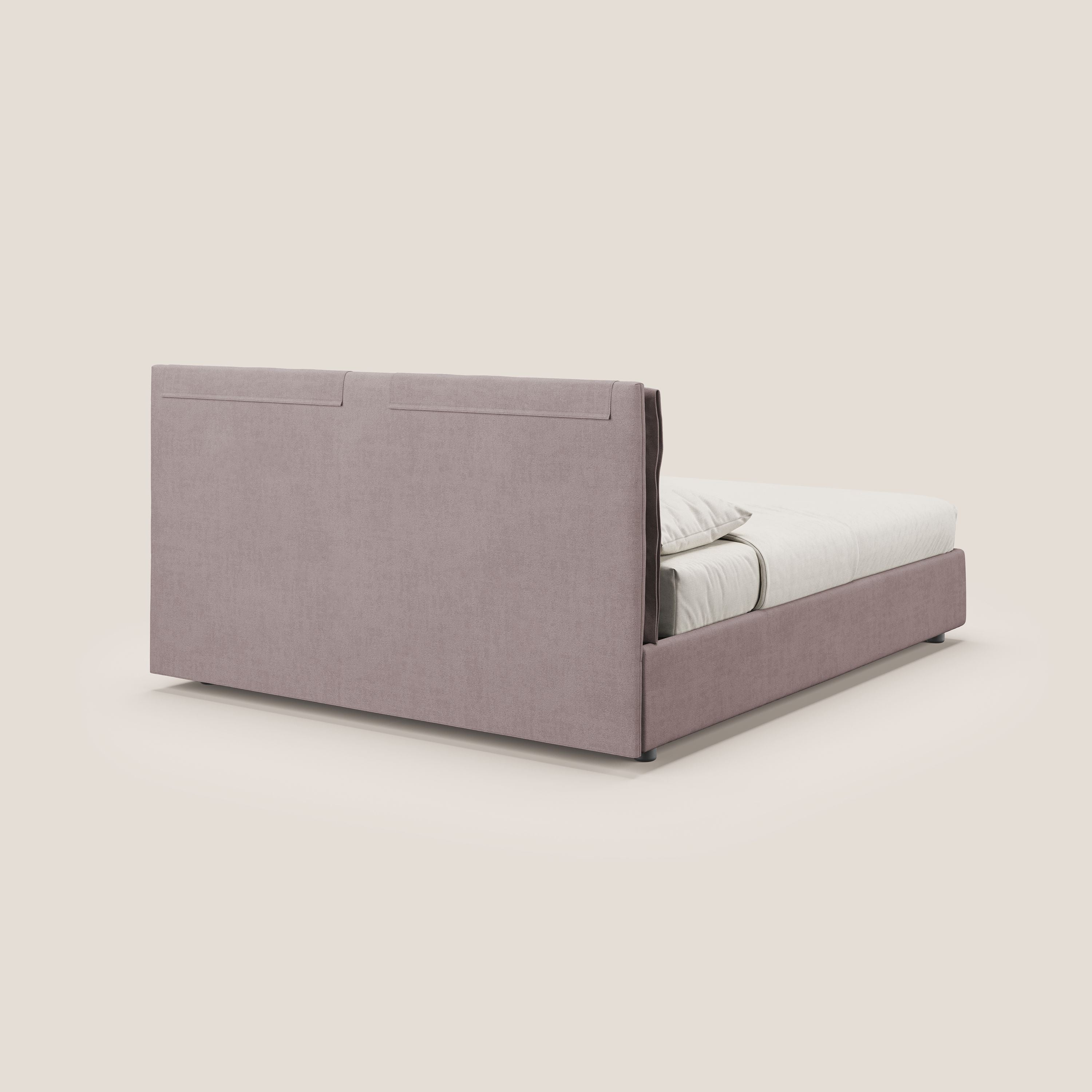 Travis letto contenitore con cuscini mobili trapuntati in tessuto impermeabile T02 - divitt.sbs