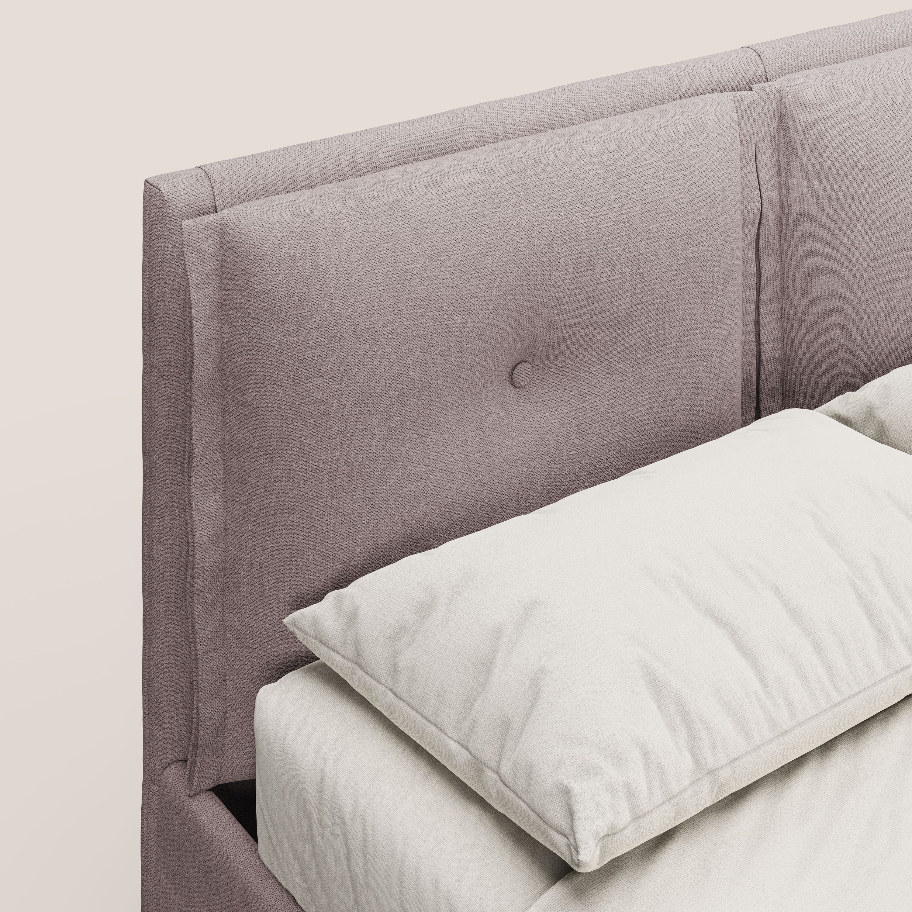 Travis letto contenitore con cuscini mobili trapuntati in tessuto impermeabile T02 - divitt.sbs