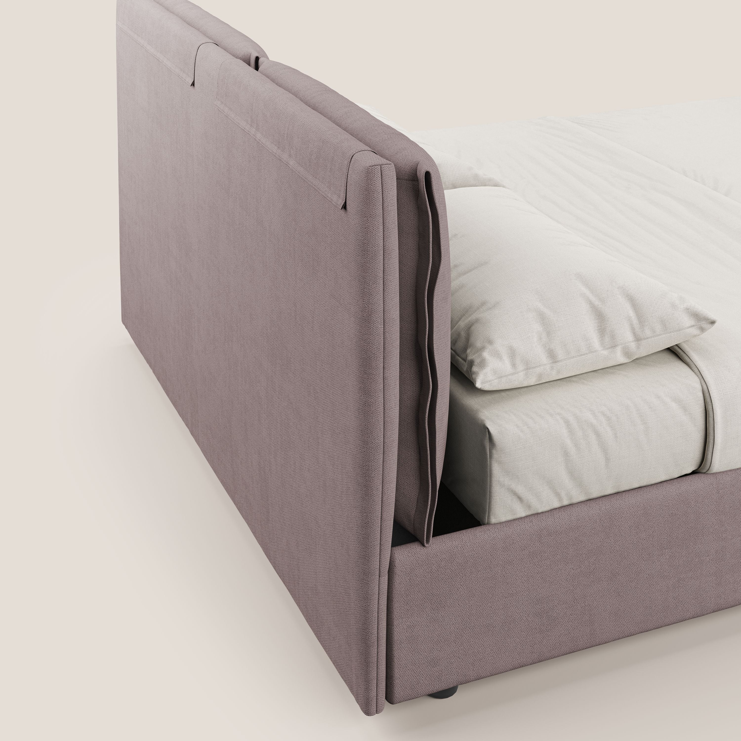 Travis letto contenitore con cuscini mobili trapuntati in tessuto impermeabile T02 - divitt.sbs