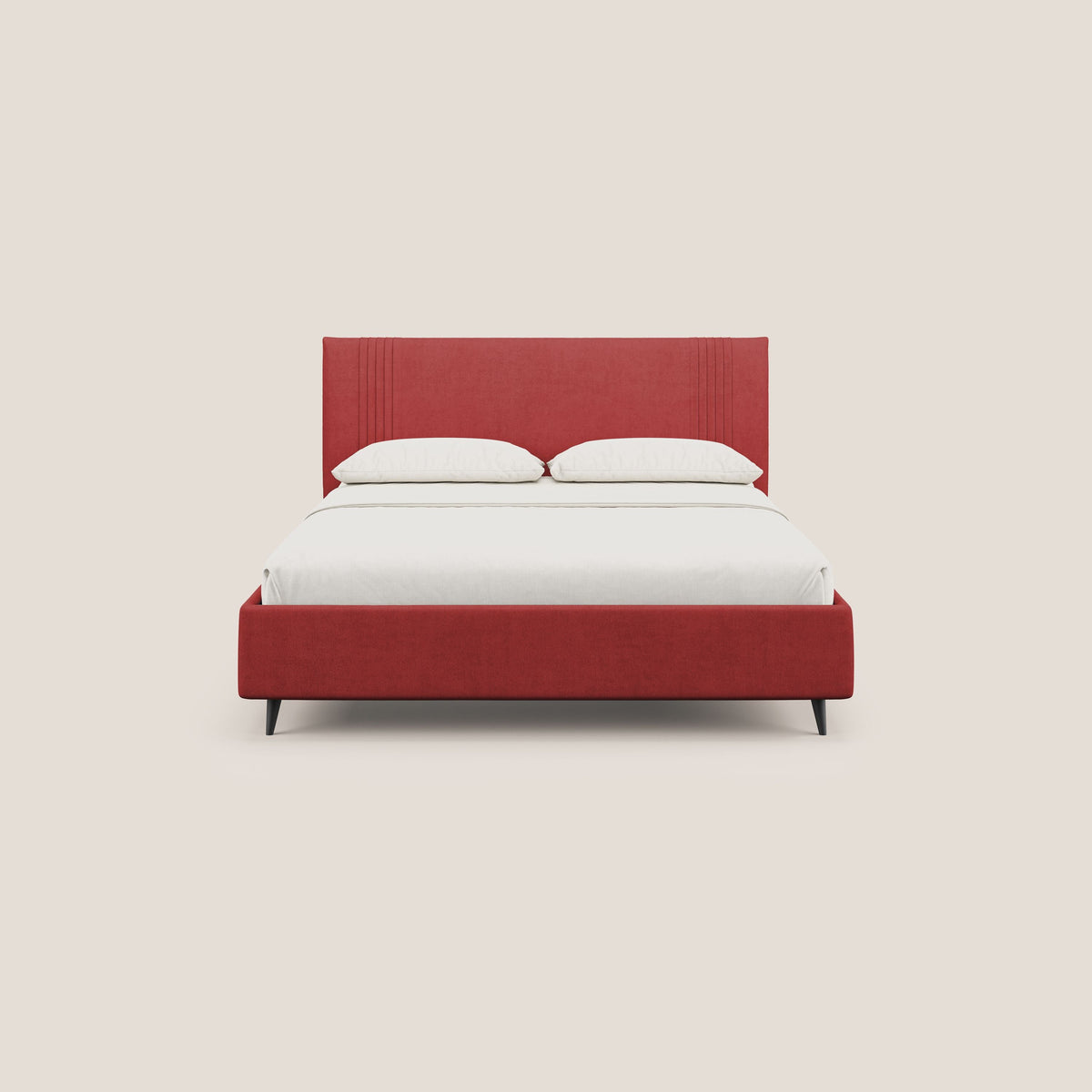 Yvonne letto contenitore in morbido tessuto impermeabile T02 rosso - divitt.sbs